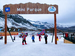 Passeio na Neve no Chile